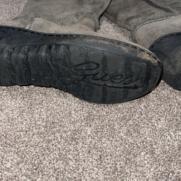 Guess Women's Grey Boots - Picture 3 of 7